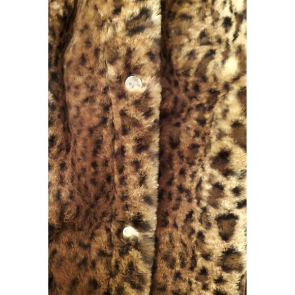 REVERSIBLE WOMENS VEST COAT JACKET FAUX FUR NWOT - Picture 4 of 8